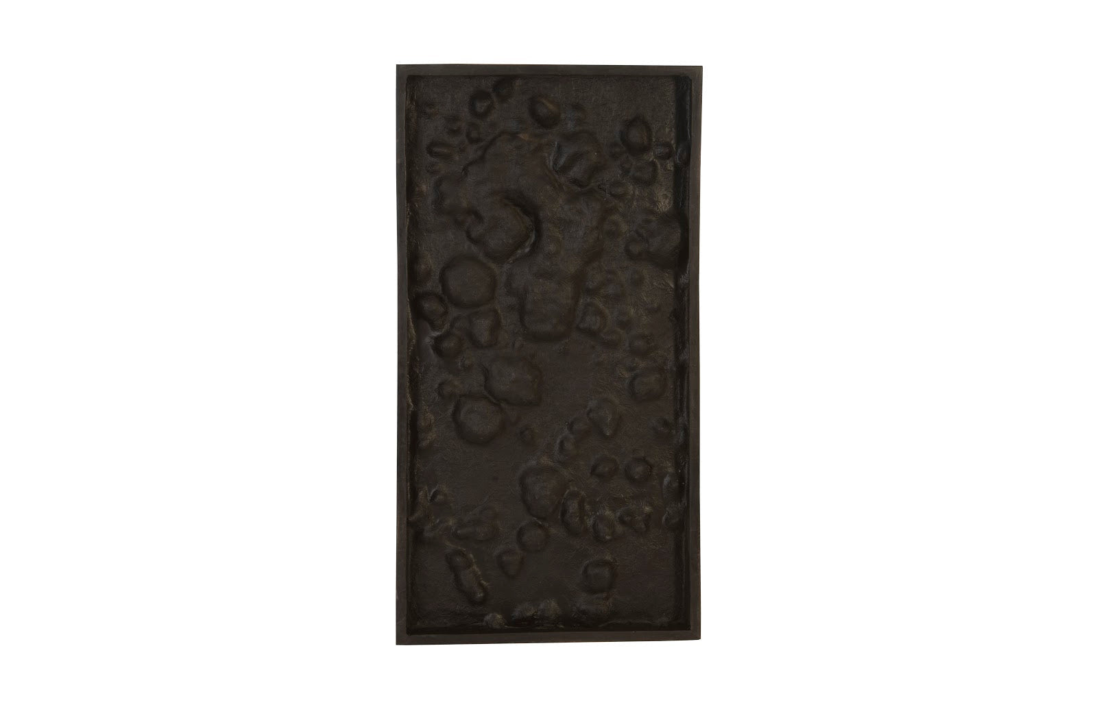 Phillips Collection Home Phillips Collection Splotch Wall Art, Rectangle, Silver Leaf