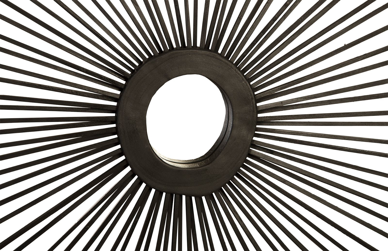Phillips Collection Home Oversized LTL - Rate to be Quoted Phillips Collection Spoke Mirror, Burnt, Ovoid