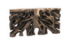 Phillips Collection Home Oversized LTL - Rate to be Quoted Phillips Collection Square Root Console Table, Resin, Antique Bronze Finish