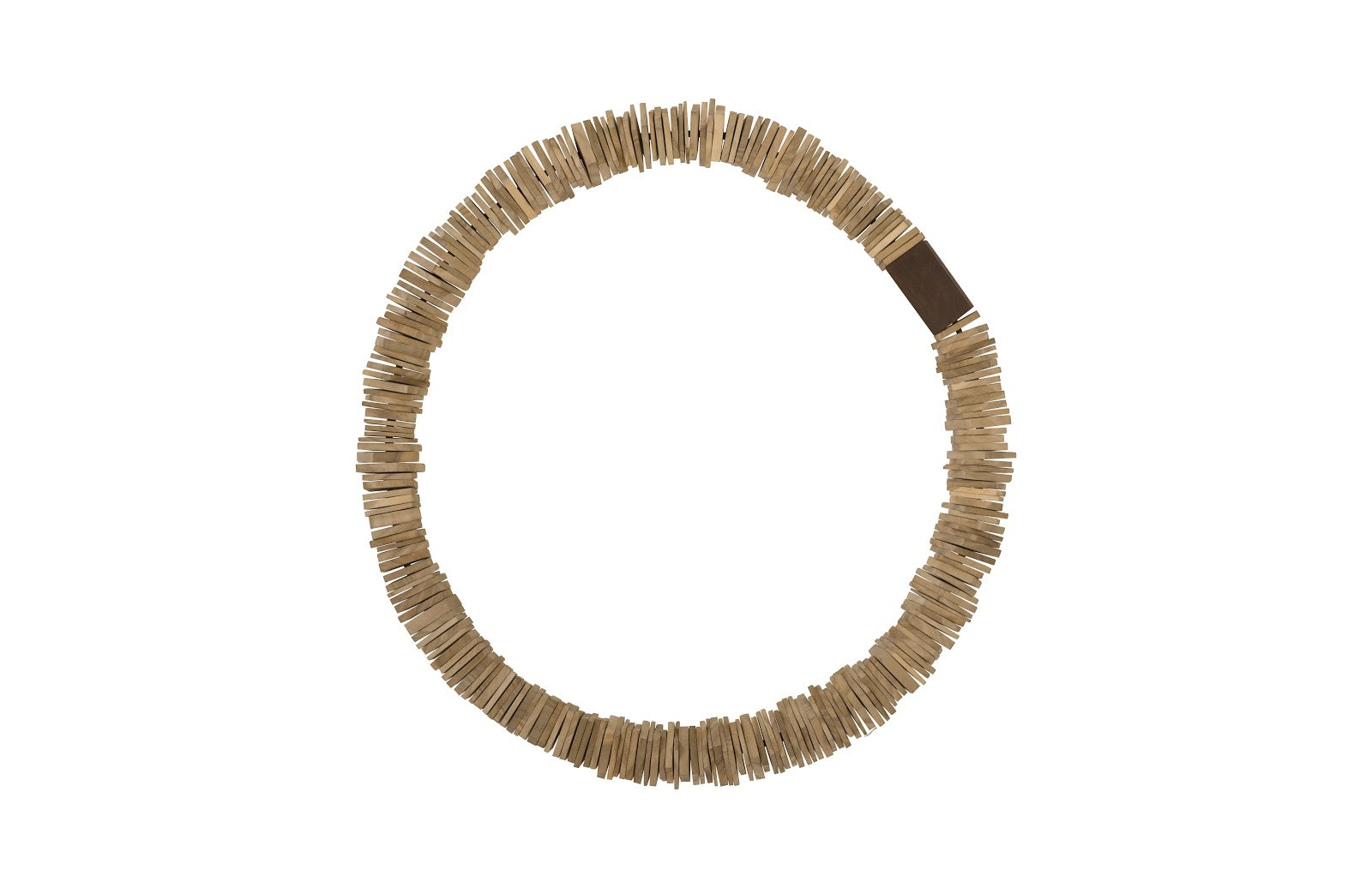 Phillips Collection Home Phillips Collection Stacked Wall Ring,  Bleached, LG