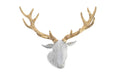 Phillips Collection Home Phillips Collection Stag Deer Head, White, Gold Leaf