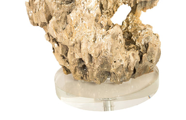 Phillips Collection Home Phillips Collection Stalagmite Lamp Polished Brass, MD, Glass Base, Assorted Size and Shape