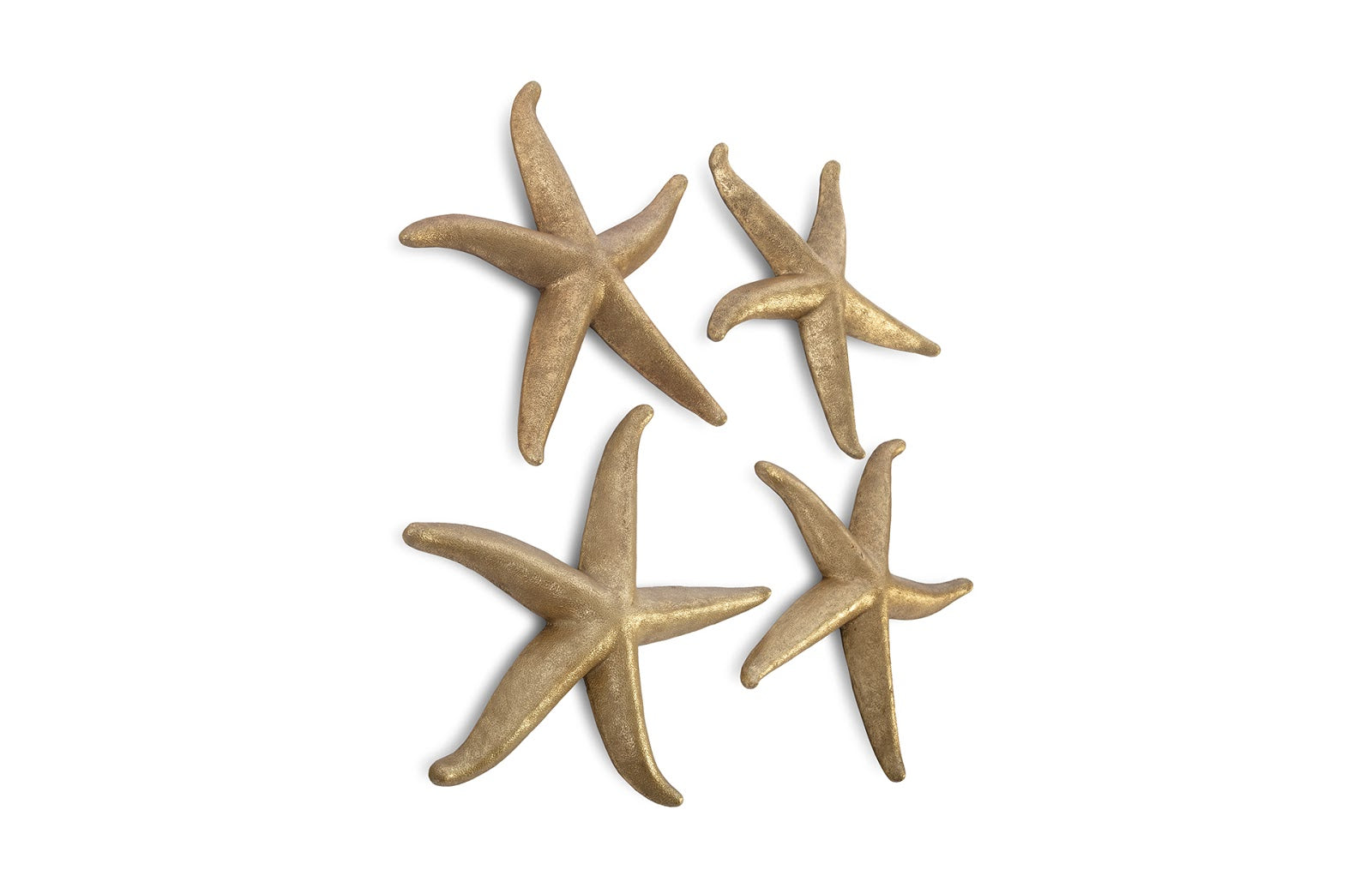 Phillips Collection Home Phillips Collection Starfish, Gold Leaf, Set of 4, LG