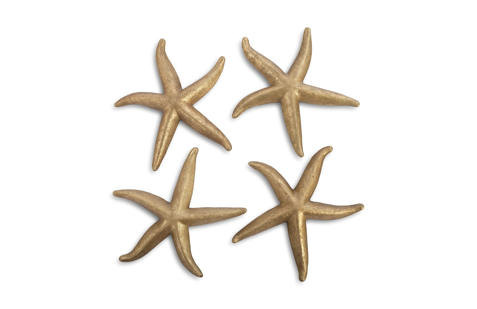 Phillips Collection Home Phillips Collection Starfish, Gold Leaf, Set of 4, LG