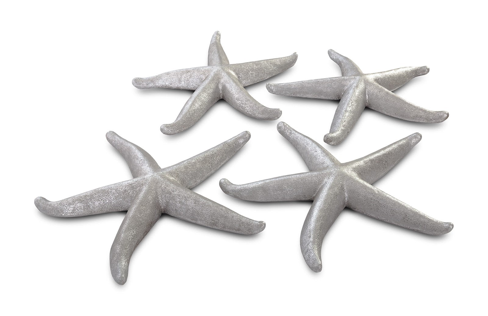 Phillips Collection Home Phillips Collection Starfish, Silver Leaf, Set of 4, LG