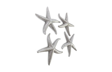 Phillips Collection Home Phillips Collection Starfish, Silver Leaf, Set of 4, MD