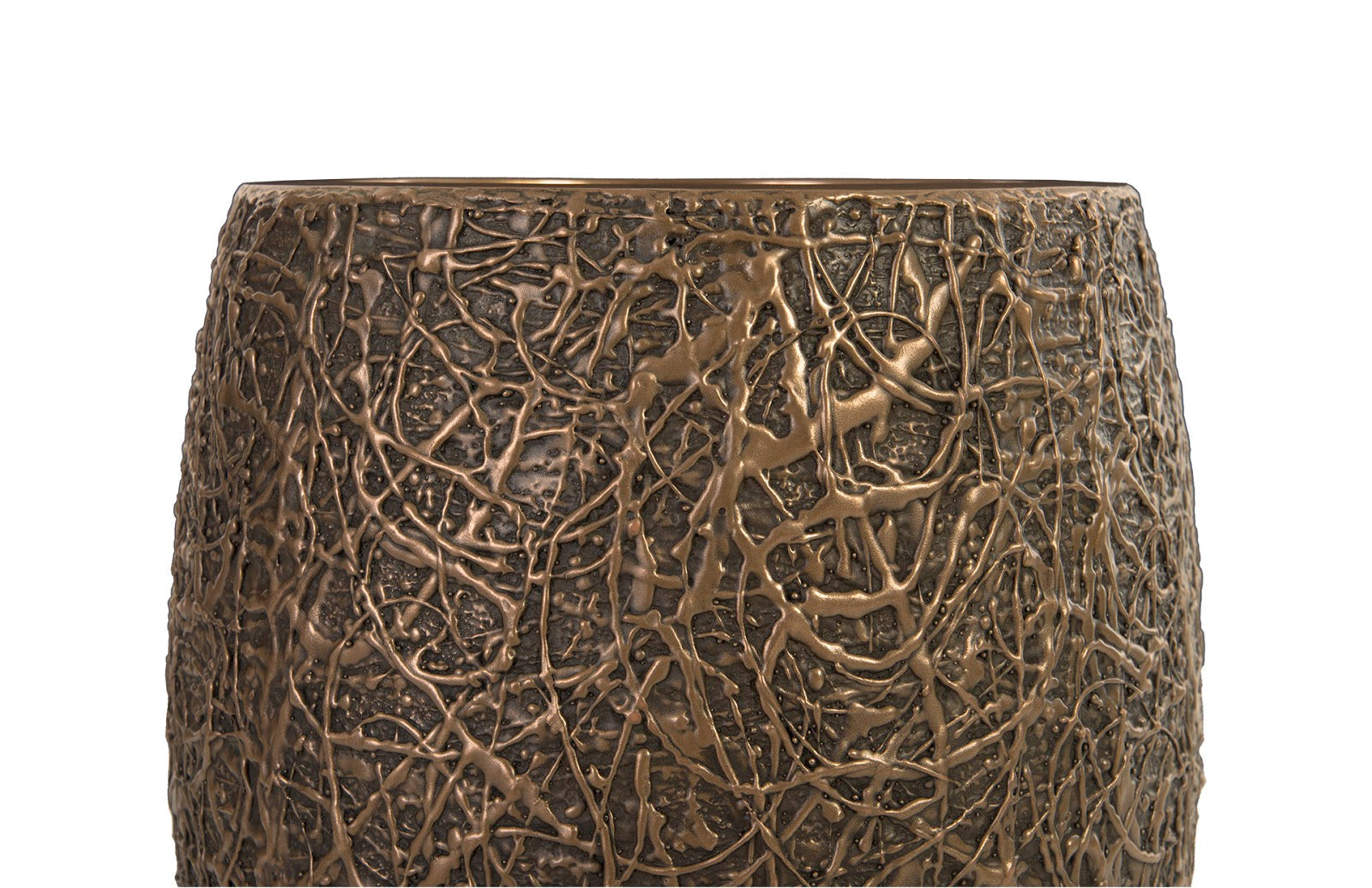 Phillips Collection Home Phillips Collection String Theory Planter, Bronze, SM