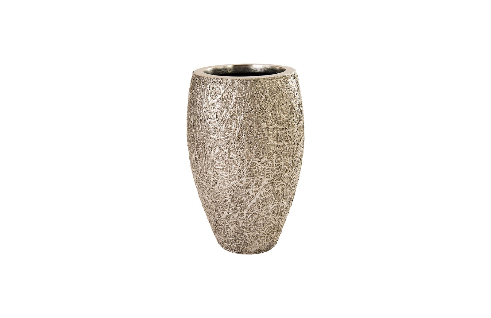 Phillips Collection Home Phillips Collection String Theory Planter, Silver Leaf, SM
