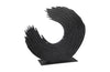 Phillips Collection Home Phillips Collection Swoop Tabletop Sculpture, Black Wood, Large