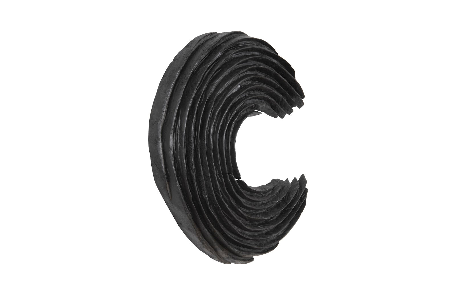 Phillips Collection Home Phillips Collection Swoop Wall Art, Black Wood, Small