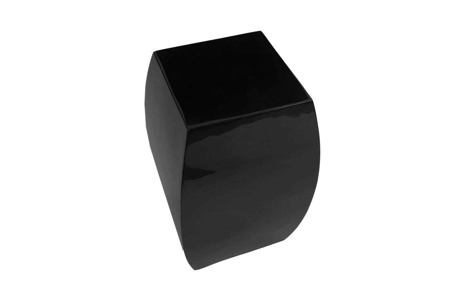 Phillips Collection Home Phillips Collection Taba Side Table, Gel Coat Black