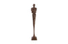 Phillips Collection Home Oversized LTL - Rate to be Quoted Phillips Collection Tall Chiseled Male Sculpture, Resin, Bronze Finish