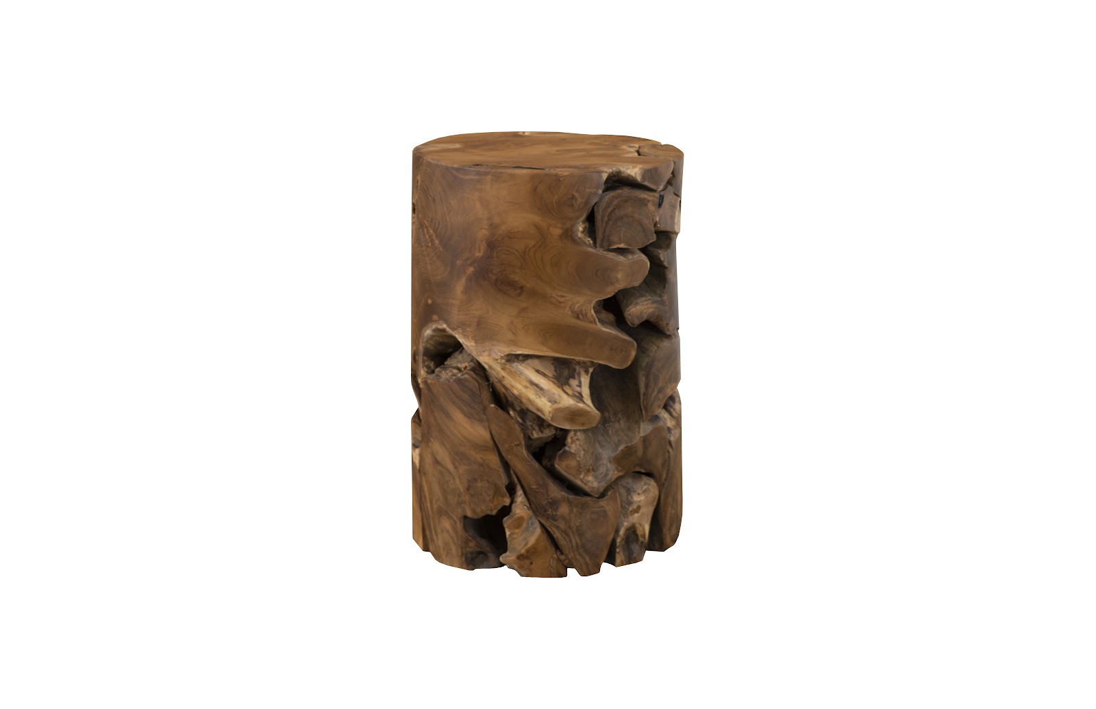 Phillips Collection Home Phillips Collection Teak Chunk Side Table, Round