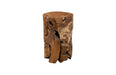 Phillips Collection Home Phillips Collection Teak Chunk Side Table, Round