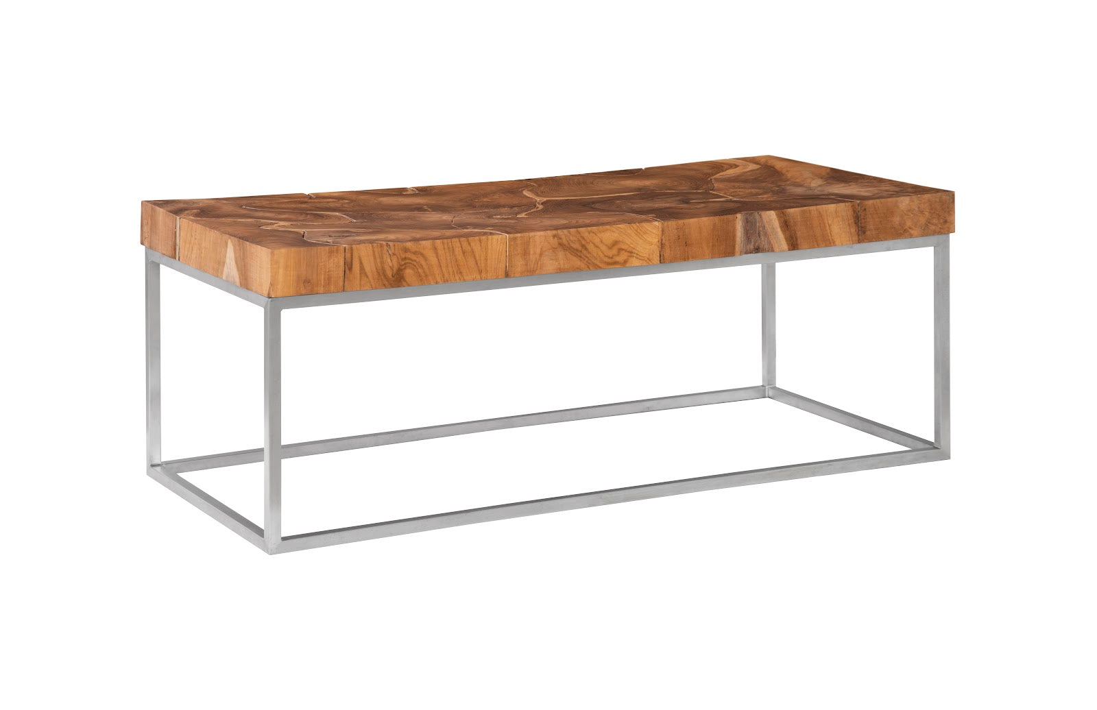 Phillips Collection Home Oversized LTL - Rate to be Quoted Phillips Collection Teak Puzzle Coffee Table
