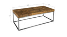 Phillips Collection Home Oversized LTL - Rate to be Quoted Phillips Collection Teak Puzzle Coffee Table