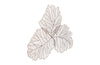 Phillips Collection Home Oversized LTL - Rate to be Quoted Phillips Collection Tri Leaf Wall Art, Large, Metal, Copper/Black