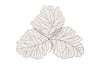 Phillips Collection Home Oversized LTL - Rate to be Quoted Phillips Collection Tri Leaf Wall Art, Large, Metal, Copper/Black