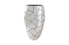 Phillips Collection Home Phillips Collection Triangle Crazy Cut Planter, Large, Stainless Steel