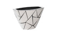 Phillips Collection Home Phillips Collection Triangle Crazy Cut Planter, Small, Stainless Steel