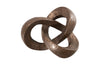 Phillips Collection Home Oversized LTL - Rate to be Quoted Phillips Collection Trifoil Coffee Table, Bronze w/ Glass