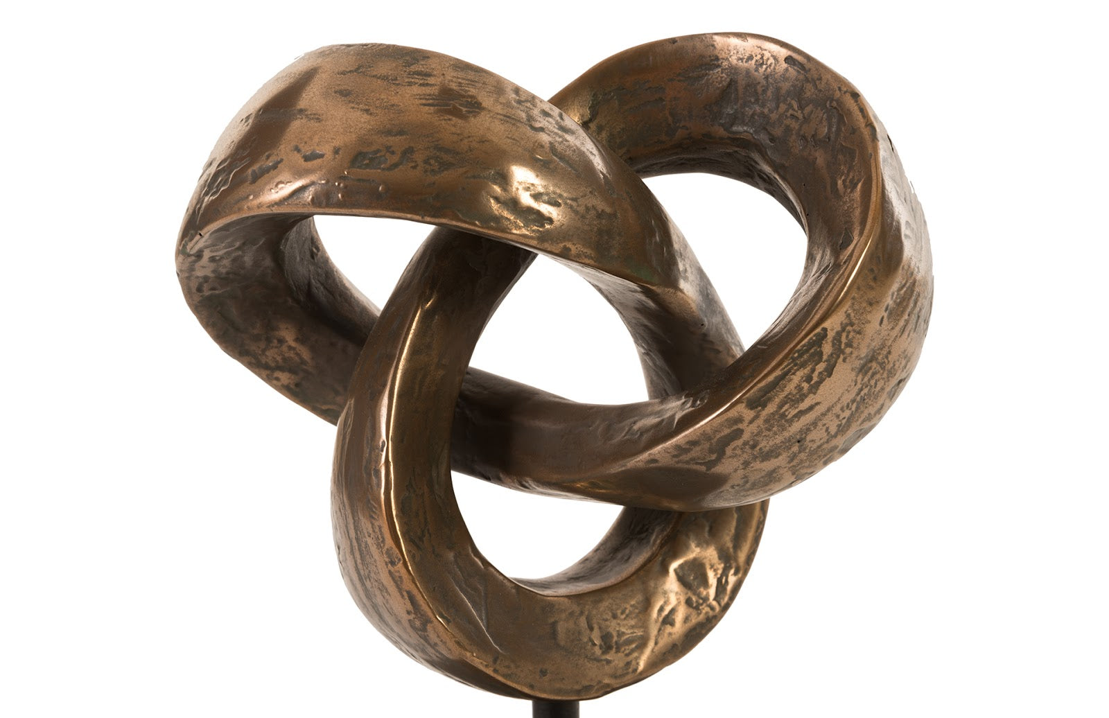 Phillips Collection Home Phillips Collection Trifoil Table Sculpture, Bronze