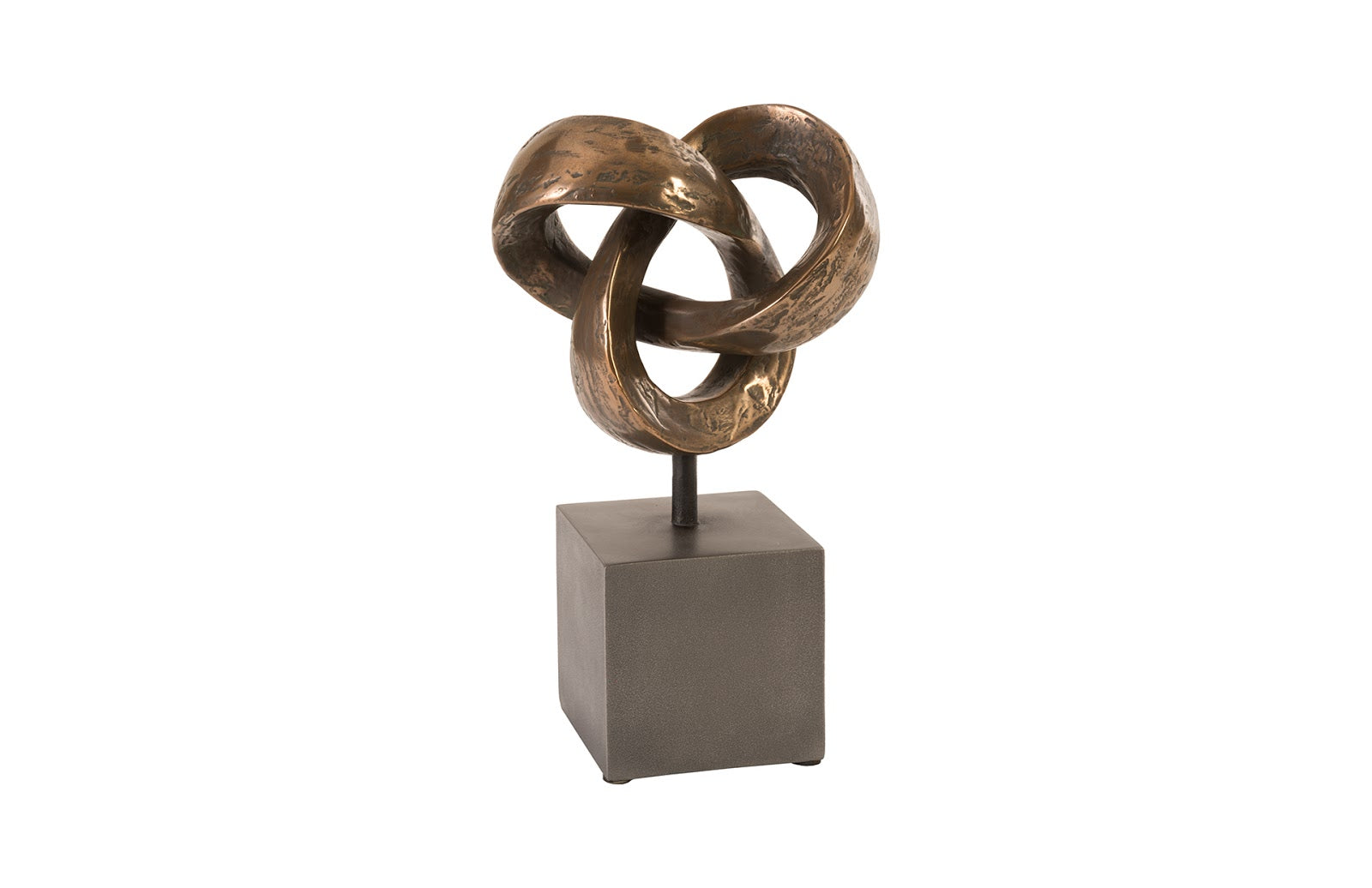 Phillips Collection Home Phillips Collection Trifoil Table Sculpture, Bronze