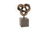 Phillips Collection Home Phillips Collection Trifoil Table Sculpture, Bronze