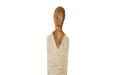 Phillips Collection Home Oversized LTL - Rate to be Quoted Phillips Collection Vested Female Sculpture, Large, Chamcha, Natural, White, Gold