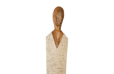 Phillips Collection Home Oversized LTL - Rate to be Quoted Phillips Collection Vested Female Sculpture, Large, Chamcha, Natural, White, Gold