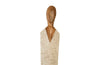 Phillips Collection Home Oversized LTL - Rate to be Quoted Phillips Collection Vested Female Sculpture, Large, Chamcha, Natural, White, Gold