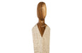 Phillips Collection Home Oversized LTL - Rate to be Quoted Phillips Collection Vested Female Sculpture, Medium, Chamcha, Natural, White, Gold