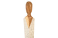 Phillips Collection Home Oversized LTL - Rate to be Quoted Phillips Collection Vested Female Sculpture, Small, Chamcha, Natural, White, Gold