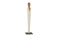 Phillips Collection Home Oversized LTL - Rate to be Quoted Phillips Collection Vested Female Sculpture, Small, Chamcha, Natural, White, Gold