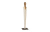 Phillips Collection Home Oversized LTL - Rate to be Quoted Phillips Collection Vested Female Sculpture, Small, Chamcha, Natural, White, Gold