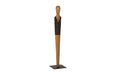 Phillips Collection Home Oversized LTL - Rate to be Quoted Phillips Collection Vested Male Sculpture, Small, Chamcha, Natural, Black, Copper