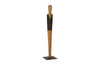 Phillips Collection Home Oversized LTL - Rate to be Quoted Phillips Collection Vested Male Sculpture, Small, Chamcha, Natural, Black, Copper