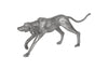 Phillips Collection Home Phillips Collection Walking Dog Sculpture, Black/Silver, Aluminum