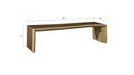 Phillips Collection Home Oversized LTL - Rate to be Quoted Phillips Collection Waterfall Bench, Natural