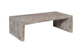 Phillips Collection Home Oversized LTL - Rate to be Quoted Phillips Collection Waterfall Coffee Table, Gray Stone