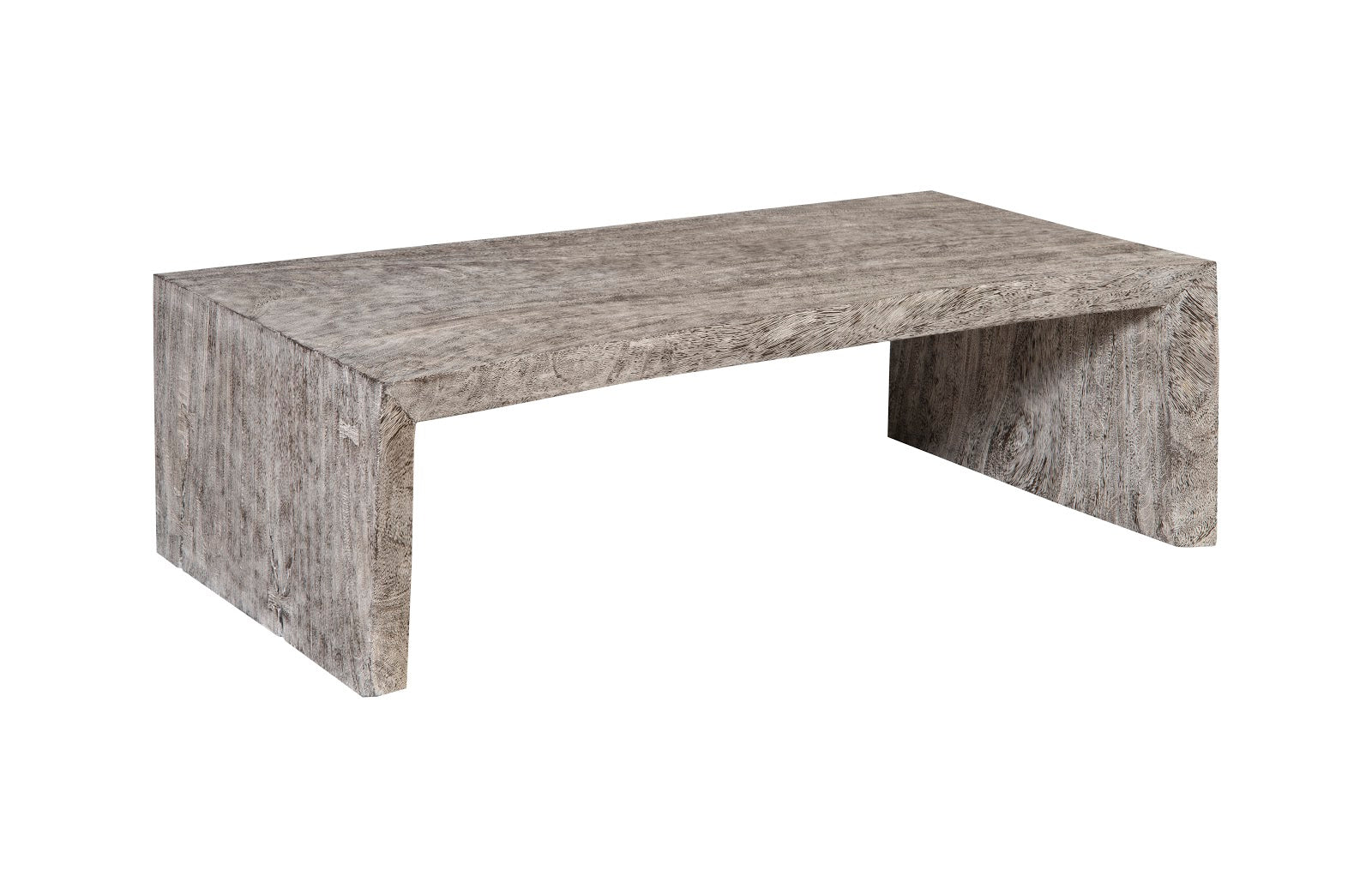 Phillips Collection Home Oversized LTL - Rate to be Quoted Phillips Collection Waterfall Coffee Table, Gray Stone