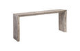 Phillips Collection Home Oversized LTL - Rate to be Quoted Phillips Collection Waterfall Console Table, Gray Stone