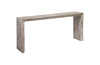Phillips Collection Home Oversized LTL - Rate to be Quoted Phillips Collection Waterfall Console Table, Gray Stone