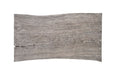Phillips Collection Home Oversized LTL - Rate to be Quoted Phillips Collection Waterfall Desk, Gray Stone, Satin Black Overlap Leg