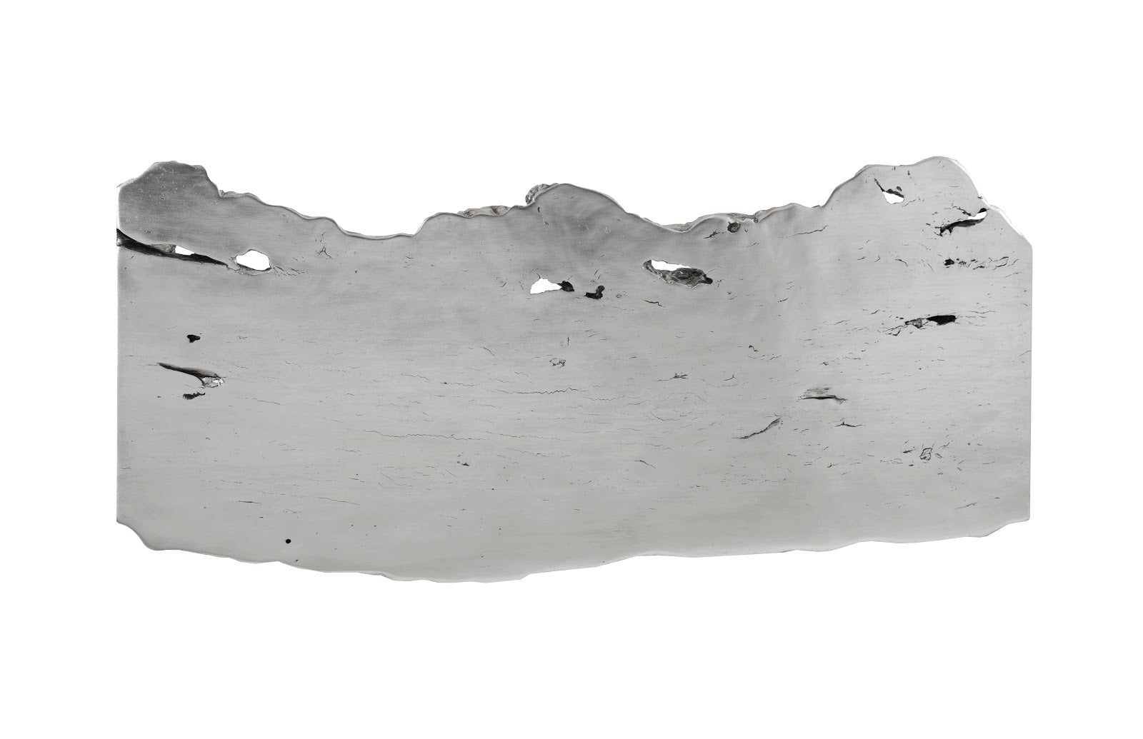 Phillips Collection Home Oversized LTL - Rate to be Quoted Phillips Collection Waterfall Desk, Silver Leaf