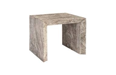 Phillips Collection Home Phillips Collection Waterfall Side Table, Gray Stone