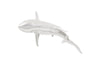 Phillips Collection Home Phillips Collection Whaler Shark, Silver Leaf