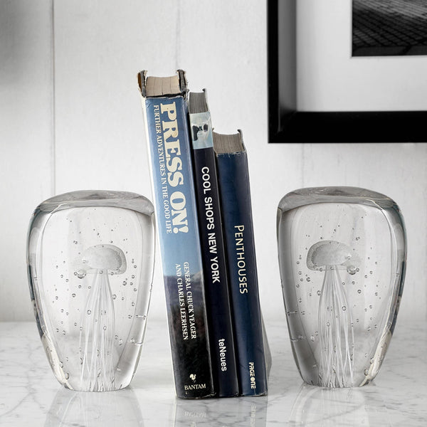 SPI Home Giftware AG Jellyfish Wedge Bookends