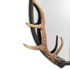 SPI Home Home Antler Oval Mirror