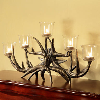 SPI Home Home Antler Votive Candelabra